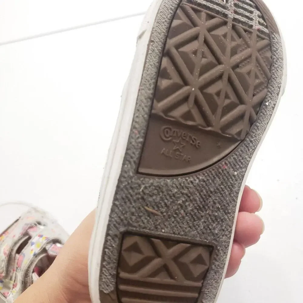 Converse Chuck Taylor All‎ Star Unisex Infant 8 Sneakers Llama Pattern Low Top
